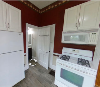 1990’s kitchen gets modern bright update on a budget