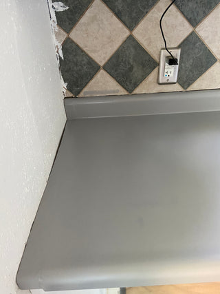 Using countertop paint as a base coat