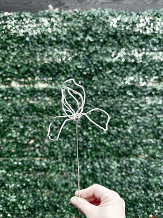 Iris Wire Flower Stem-February Birth Month Forever Flower