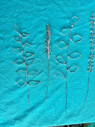 Eucalyptus Greenery Stem - Handmade Wire Flowers