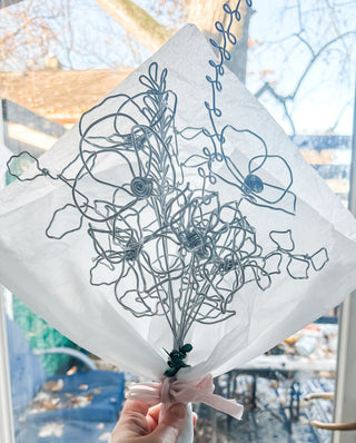 Ivy Greenery Stem - Handmade Wire Flowers