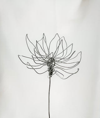 water Lilly lily lilies flower stem wire metal floral flowers wedding faux plants leaves persevered wedding bouquet forever flowers unique gifts for moms and flower lovers birth month gifts handmade small business curved leaf custom fake wedding July cancer Leo zodiac gifts minimalist dopamine decor made in America tabletop tablescape ideas houseplants leaves leaf decorations dried floral aluminum steel cute pretty flowers custom colors one-of-a-kind affordable fake flowers artificial fall