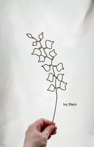 wheat stem flower grass stalk wire metal floral flowers wedding faux plants leaves persevered wedding bouquet forver flowers unique gifts for moms and flower lovers birth month gifts handmade small business curved leaf Mother’s Day custom bouquet greenery ivy eucalyptus mcm mid century whimsical modern minimalist dopamine decor made in America tabletop tablescape ideas houseplants leaves leaf decorations dried floral aluminum steel cute pretty flowers custom colors one-of-a-kind affordable