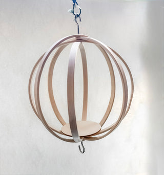 Minimal boho Daisy Cinderella fairy indoor plants whimsical cottage core flower decor trellis for indoor plants unique garden gifts scandi boho bohemian decor flower power unique gardening gifts potted houseplants sustainable environmentally friendly neutral decor woodland witchy forest natural wood small business what to do with trailing plants vines planter trellis combination wall hanging Bibbidi-Bobbidi-Boo Floating Plant Shelf and Trellis 3D circle hanging shelf crystals disney godmother magical