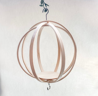 Minimal boho Daisy Cinderella fairy indoor plants whimsical cottage core flower decor trellis for indoor plants unique garden gifts scandi boho bohemian decor flower power unique gardening gifts potted houseplants sustainable environmentally friendly neutral decor woodland witchy forest natural wood small business what to do with trailing plants vines planter trellis combination wall hanging Bibbidi-Bobbidi-Boo Floating Plant Shelf and Trellis 3D circle hanging shelf crystals disney godmother magical